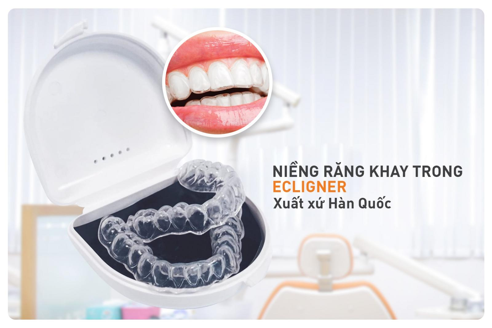 Niềng răng trong suốt Ecligner